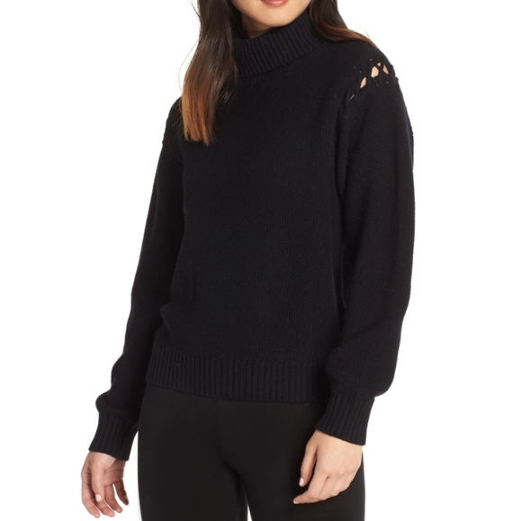 UGG Sweaters - NWT UGG Gisele Turtleneck Black Sweater
